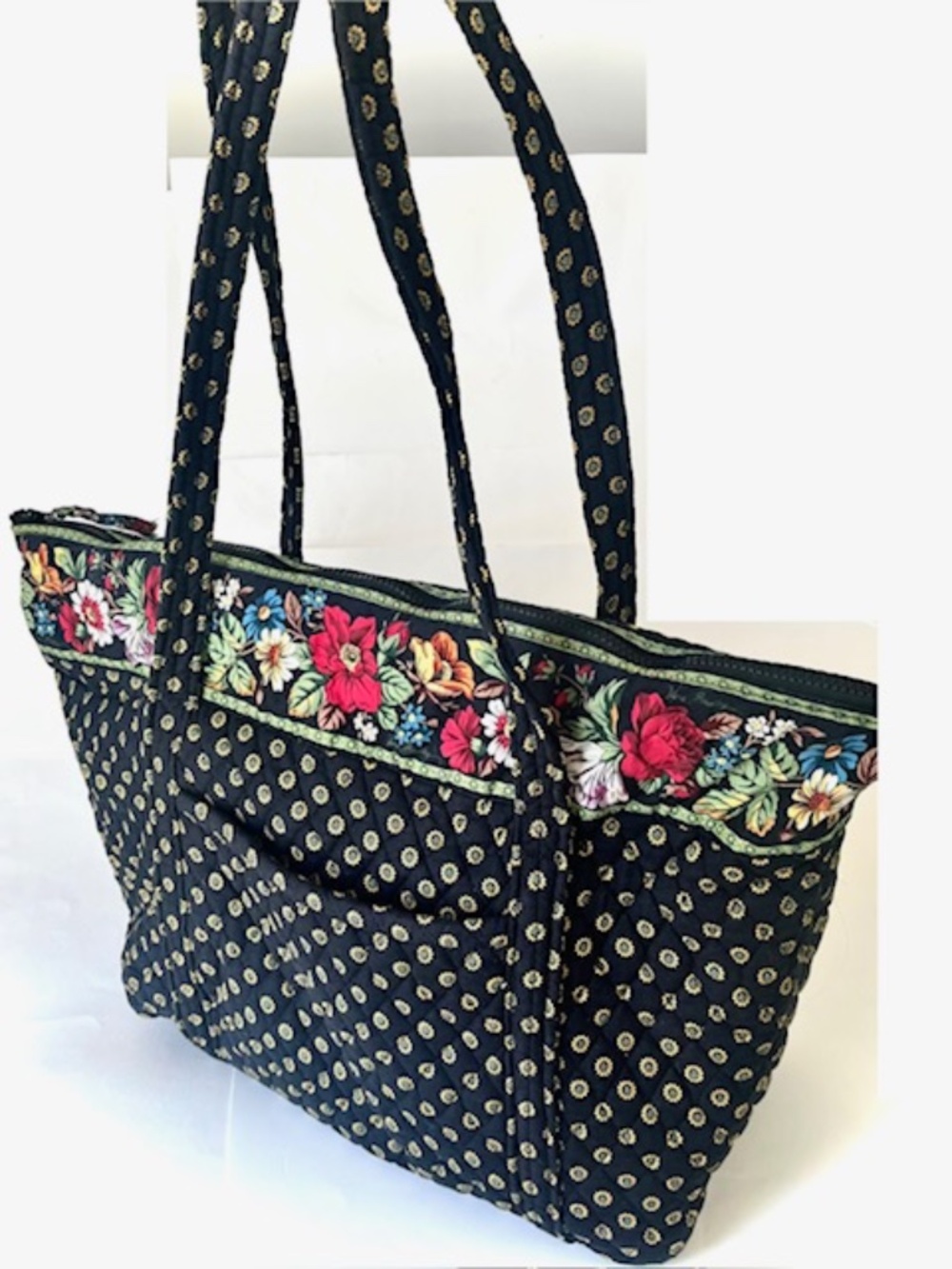 Vintage Vera Bradley Betsy Overnight Travel Bag Luggage